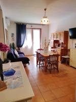 A seating area at Pavoncelle Holidays Home