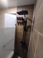 Koupelna v ubytování La casita de Gazcue