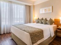 Mercure Guarulhos Aeroportoにあるベッド