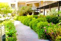 Zahrada ubytování Sunny studio with 3 swimming pools Florenza Hurghada