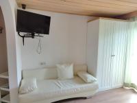 Televízia a/alebo spoločenská miestnosť v ubytovaní Garni Hattlerhof B&B