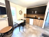 Kuchnia lub aneks kuchenny w obiekcie Résidence hôtelière les hameaux de saint cyprien 25 M2