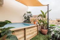 Půdorys ubytování Fantástico ático 2 hab y gran terraza privada