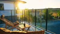 Balkón nebo terasa v ubytování Serenity Villa