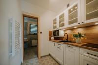 Kuchyňa alebo kuchynka v ubytovaní Pokoje i apartament z widokiem na Tatry