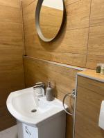 Koupelna v ubytování Centrum Luxury Rooms