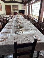 Reštaurácia alebo iné gastronomické zariadenie v ubytovaní Casa de Campoo