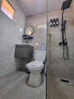 Koupelna v ubytování La casita de Gazcue