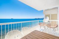 Balkón nebo terasa v ubytování Veracruz 17-B Deluxe Apartament Levante Beach