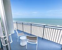 Ein allgemeiner Meerblick oder ein Meerblick von des Hotels aus