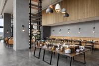 Restaurace v ubytování Marriott Executive Apartments Johannesburg, Melrose Arch