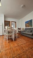 Posezení v ubytování La Casita Nueva