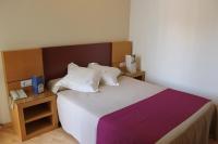 Posteľ alebo postele v izbe v ubytovaní Hotel Amic Colon