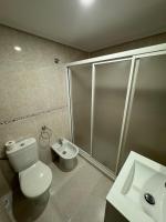 Koupelna v ubytování Apartamento caribe