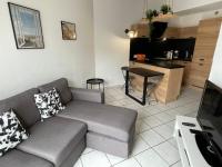 Kuchnia lub aneks kuchenny w obiekcie Villa 2 étoiles proche plage et commerces