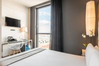 Postel nebo postele na pokoji v ubytování Hotel SB Plaza Europa