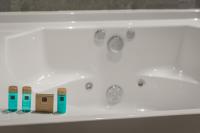 Koupelna v ubytování Hotel SB Plaza Europa