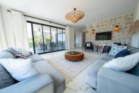 A seating area at Olive Hills Villa - Family-Friendly Luxury Villa Yesiluzumlu Fethiye by Sunworld Villas