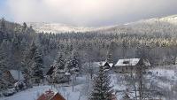 Chata Alpina Čertov v zime