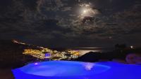 Plán poschodí v ubytovaní Luxury Villa - Platis Gialos - Pool