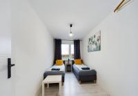 Posteľ alebo postele v izbe v ubytovaní Szczecin Reda - 4 x BEDROOM