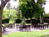 Vonkajšia záhrada v ubytovaní Hotel San Camilo