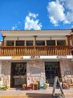 Balkón nebo terasa v ubytování Hotel Inka Pisac