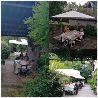 Vonkajšia záhrada v ubytovaní Locanda Rosati