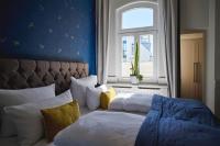 Postel nebo postele na pokoji v ubytování Goldmädchen 93 - Beach House