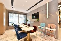 Χώρος καθιστικού στο Atour Light Hotel Shenyang Tiexi Plaza Wanxianghui