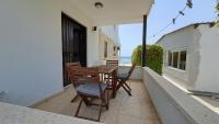 Balkón nebo terasa v ubytování 30meters from the sea apartment in Larnaca