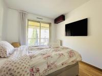 Posteľ alebo postele v izbe v ubytovaní Cannes Center - Appartement 2 pièces avec terrasse