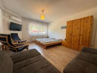 Telewizja i/lub zestaw kina domowego w obiekcie Borsi Apartman