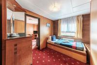 Postel nebo postele na pokoji v ubytování Botel Albatros