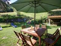Ogród w obiekcie Gîte et studio avec cheminée, terrasse, salle de jeux et nature préservée à La Versanne - FR-1-496-280