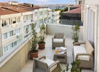 Posezení v ubytování Turkuaz Suites Bosphorus