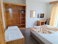 Postel nebo postele na pokoji v ubytování My Solmaz Hotel