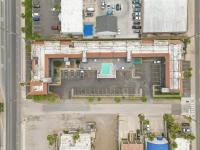 Das Gebäude in dem sich das Motel befindet