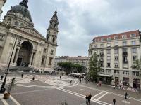 Výhľad na mesto Budapešť alebo výhľad na mesto priamo z apartmánu