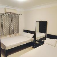 Postel nebo postele na pokoji v ubytování La Vista 1, Ain Soukhna Family Chalets