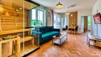 Posedenie v ubytovaní Apartament Winter Feel z prywatną SAUNĄ - 5D Apartments