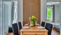 Posteľ alebo postele v izbe v ubytovaní Apartament Winter Feel z prywatną SAUNĄ - 5D Apartments