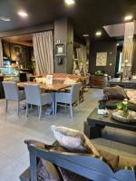 A seating area at Elena House Apartments