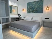 Posteľ alebo postele v izbe v ubytovaní Aphrodite Hotel & Apartments