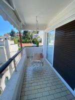 Balkón alebo terasa v ubytovaní Irini Seaside Apartment