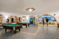 Biliár nebo kulečník v ubytování Ekaterini Hotel