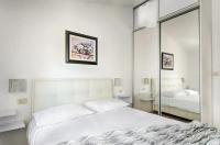 Posteľ alebo postele v izbe v ubytovaní Apartment Heart of Poreč