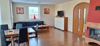 Kuchyňa alebo kuchynka v ubytovaní Apartmány Riviéra a Chalupa Riviéra Liptov, Bešeňová