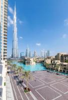 Půdorys ubytování Burj Khalifa Front view & Fountain view Island Paradise 2BR Luxury Apartment Burj residences Golden Homes