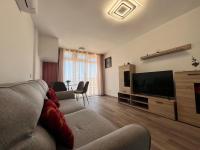 TV a/nebo společenská místnost v ubytování Calpe apartamento con vistas al mar impresionantes a 5 min de la playa aire wifi parking comunitario